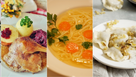 Examples of Polish cuisine