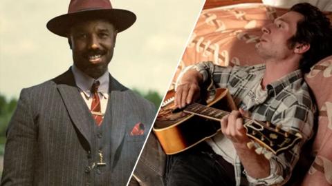 Michael B Jordan in Sinners, Jeremy Allen White in as Bruce Springsteen in Deliver Me From Nowhere