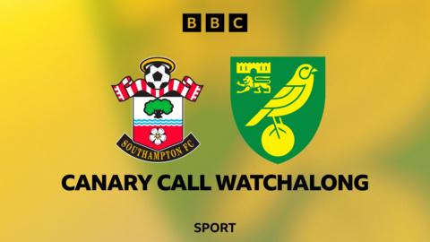 Southampton v Norwich graphic