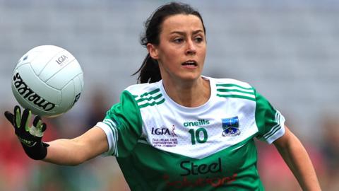 Elaine Maguire's first-half goal helped Fermanagh beat Longford in the Division Four opener at Donagh