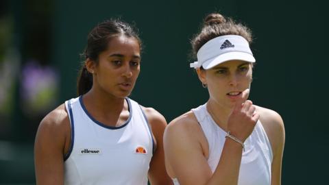 Naiktha Bains and Maia Lumsden