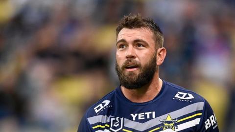 Kyle Feldt in action for North Queensland Cowboys