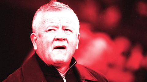 Sheffield United manager Chris Wilder