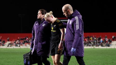 Manchester United defender Anna Sandberg