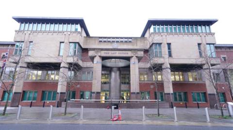 An image of the court complex on West Bar in Sheffield