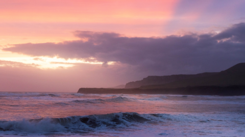 THURSDAY - Kimmeridge sunset