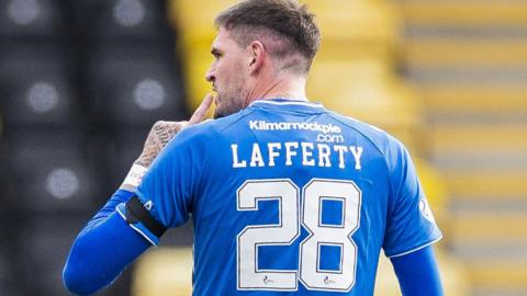 Kilmarnock striker Kyle Lafferty