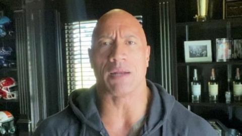 Dwayne "the Rock" Johnson talks about his family's Covid-19 infection on Instagram, 2 September 2020