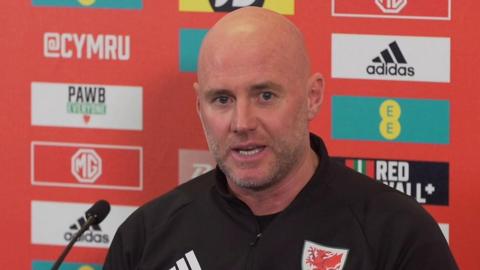 Wales manager Rob Page