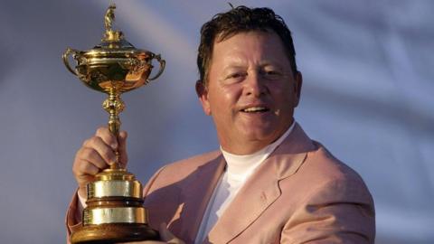 Ian Woosnam with the Ryder Cup