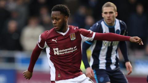 Northampton's Kamarai Swyer