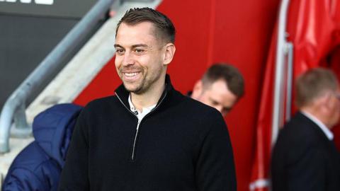 Tonda Eckert looks on at St Mary's