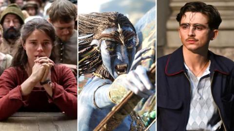 Scenes from Hamnet, Avatar and Marty Supreme