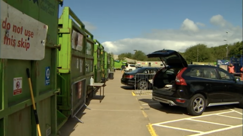 Recycling centre