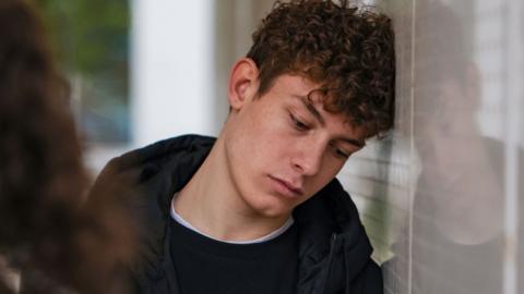 Disappointed teenager