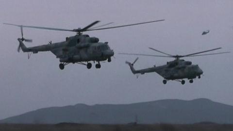 Russian military helicopters, Feb 2016