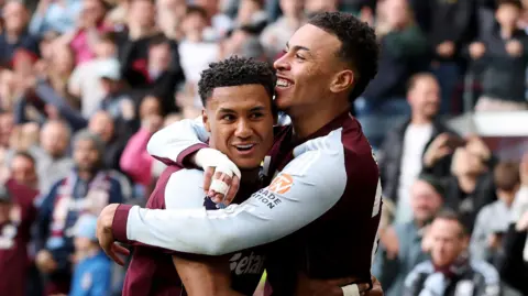 Ollie Watkins and Morgan Rogers