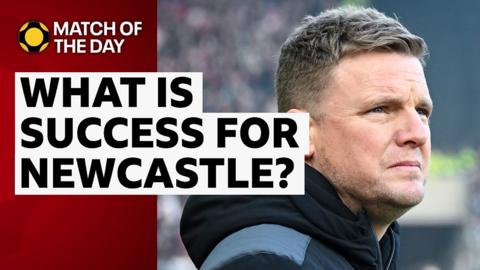 Newcastle manager Eddie Howe