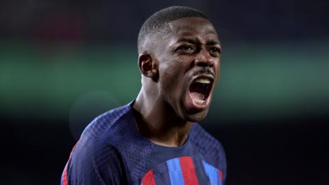 Barcelona forward Ousmane Dembele