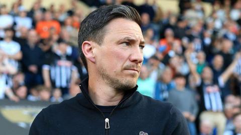 York City manager Stuart Maynard, pictured when in charge at Notts County.