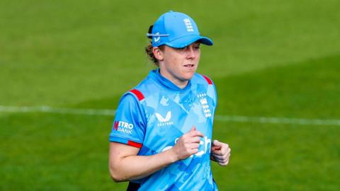 England captain Heather Knight