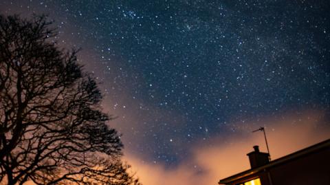 Sky full of stars on the Causeway Coast, Northern Ireland