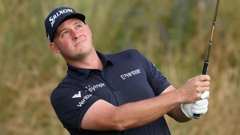 Sepp Straka at the Scottish Open