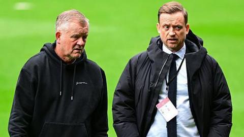 Chris Wilder with Stephen Bettis