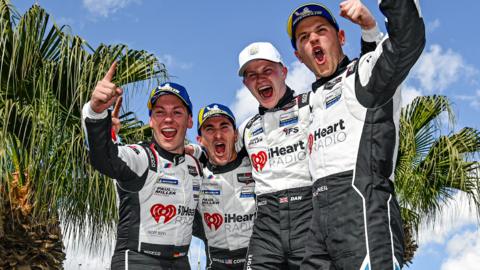 Max Hesse, Connor de Philippi, Dan Harper and Neil Verhagen won the Daytona 24 Hours from the back of the grid