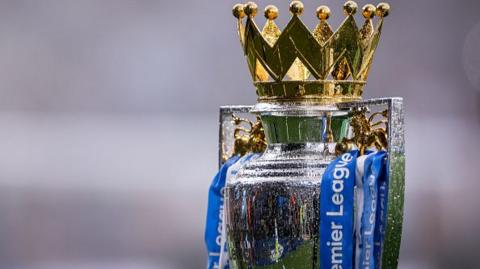 Premier League trophy.