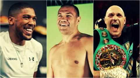 Anthony Joshua, Kubrat Pulev, Tyson Fury