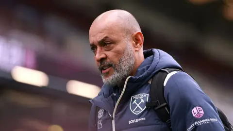 West Ham United manager Nuno Espirito Santo