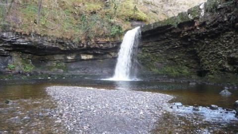 Sgwd Gwladys waterfall