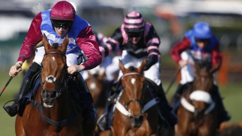 Doom Bar Sefton novices' Hurdle Race at Aintree Racecourse on 7 April