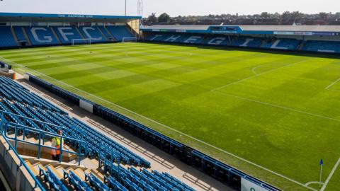 Priestfield Stadium general view