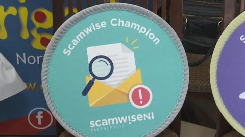 Scamwise Champion sign
