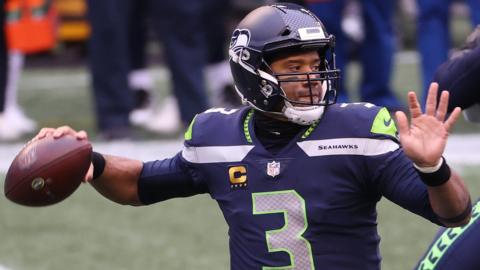 Russell Wilson of Seattle Seahawks