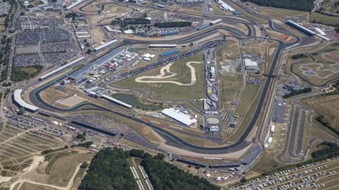 Silverstone motor racing circuit