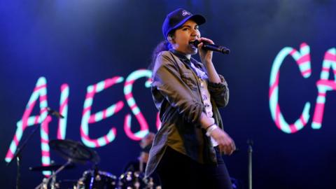 Alessia Cara performing