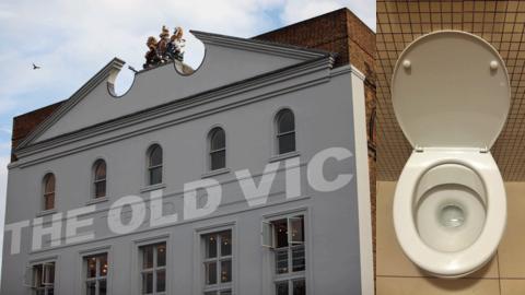 The Old Vic Theatre/ a toilet