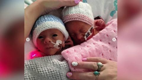 Aideen McCanny, from Dungiven, and her husband Andrew have gone through five years of IVF treatment