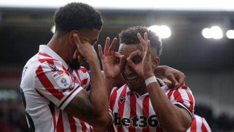 Stoke celebrate