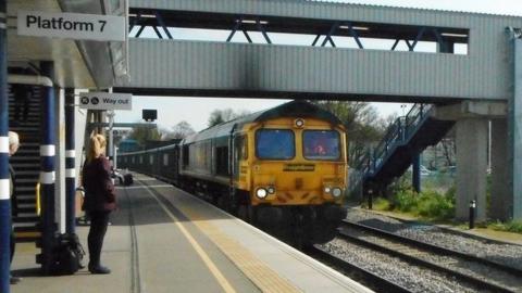 Platform 7, Peterborough station