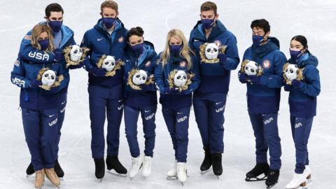 US figure skating team at Beijing 2022