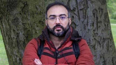 Author and blogger, Iyad el-Baghdadi, photographed in Oslo, Norway, on 7 May 2019.