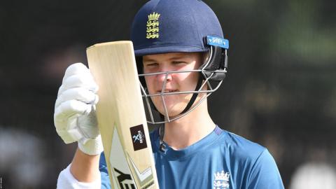 Jaydn Denly on England under-19s duty