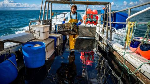 Jersey fishing boat