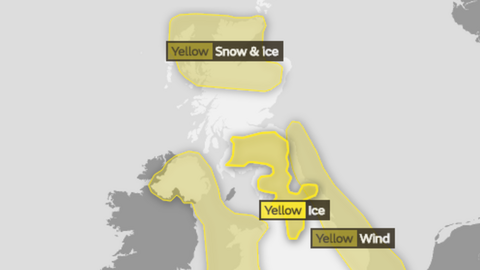 Met Office weather warnings