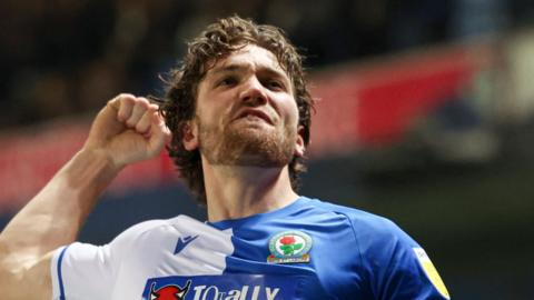 Blackburn's Sam Gallagher stepped up to the goalscoring plate in the absence of Rovers top scorer Ben Brereton Diaz, who is on international duty with Chile