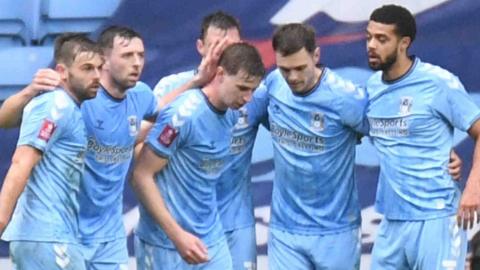 Dom Hyam's header was his first goal for Coventry City since the final game of last season